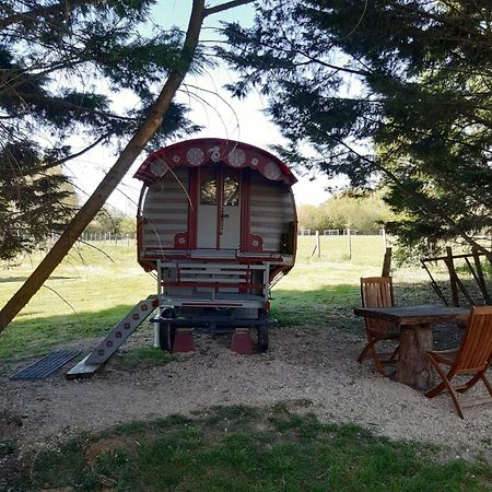 Roulotte Irlandaise Polly Otel Saint-Vincent-en-Bresse Dış mekan fotoğraf