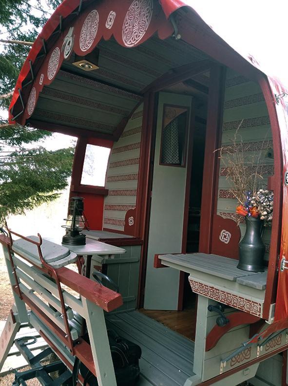 Roulotte Irlandaise Polly Otel Saint-Vincent-en-Bresse Dış mekan fotoğraf