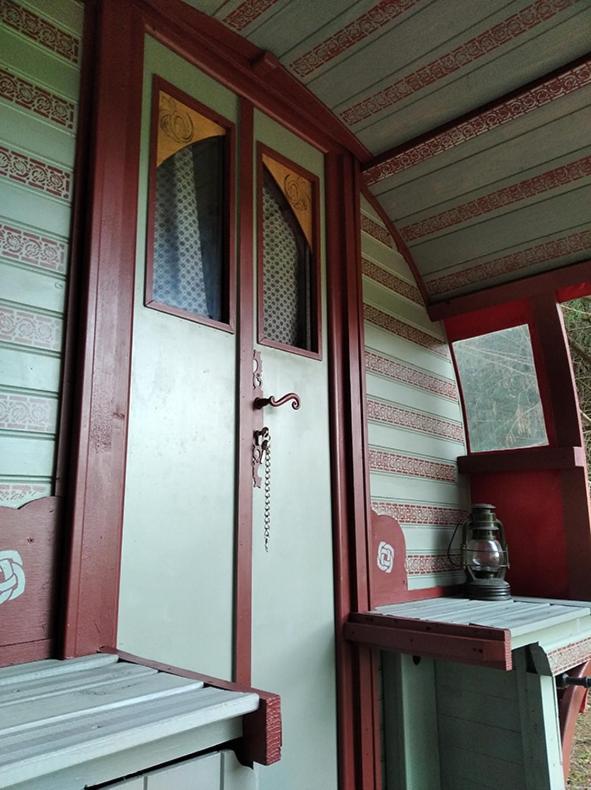 Roulotte Irlandaise Polly Otel Saint-Vincent-en-Bresse Dış mekan fotoğraf