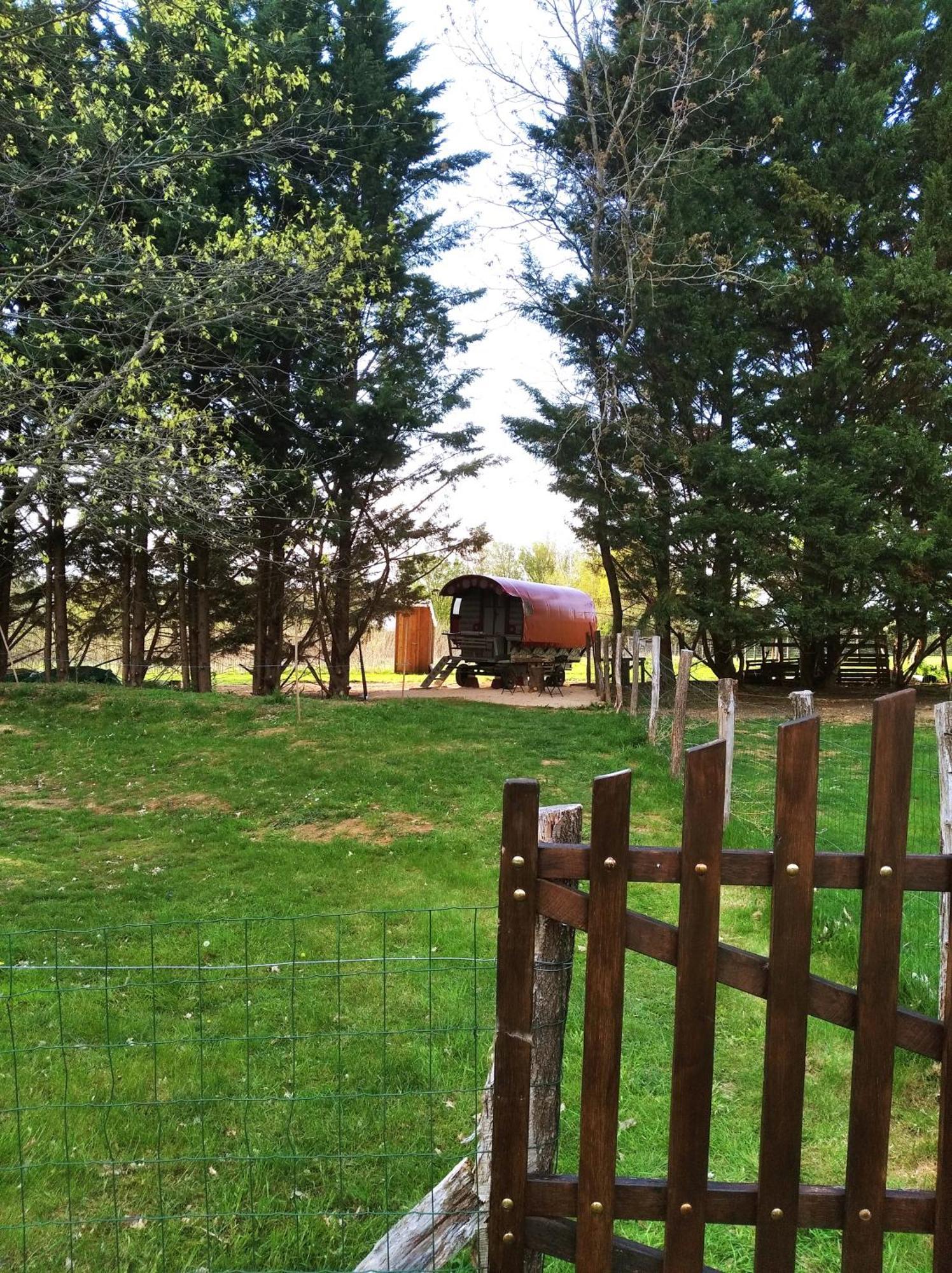 Roulotte Irlandaise Polly Otel Saint-Vincent-en-Bresse Dış mekan fotoğraf